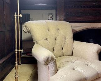 Item 139:  Stuart Swan Standing Brass Lamp - 51": $245