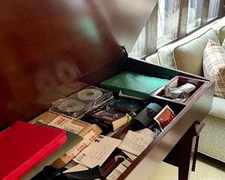 detail - lots of storage