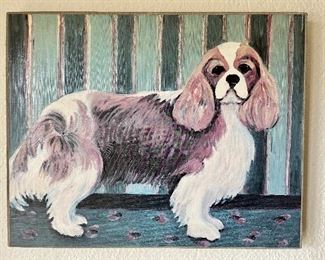 Item 166:  Oil on Canvas - 14.25" x 11.25": $65