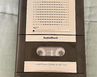 Item 209:  Radio Shack Cassette Player: $18