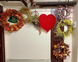 Assorted Holiday Wreaths!  Don't delay, make an appointment today!