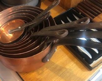 Gastronome Copper cookware