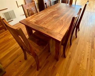 Unusual dining room set