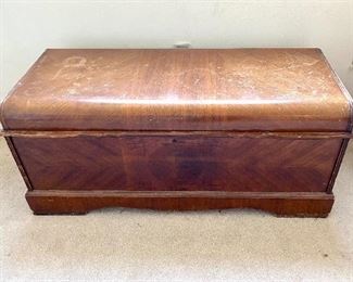 Art deco cedar chest