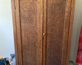 Oak Wardrobe Antique