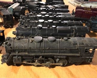 Vintage train engines