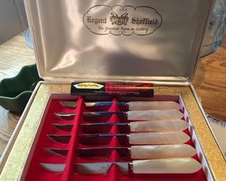 Sheffield knifes in box