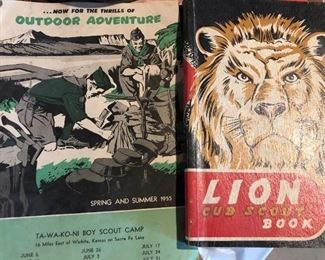 1955 Boy Scout books