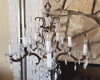 Stunning Italian chandelier.