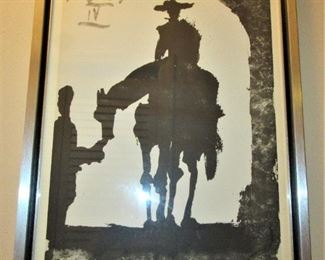 Hydro man on horse with man