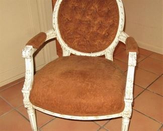 Hydro white french chair