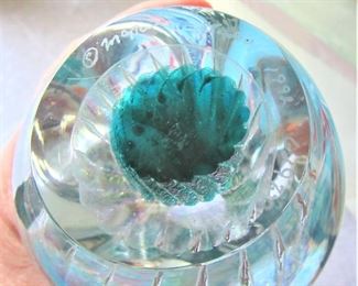 Hydro signed paperweitght