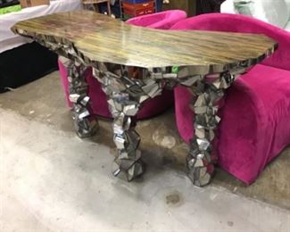 Phillips Collection
   Radica Trizole Console Table