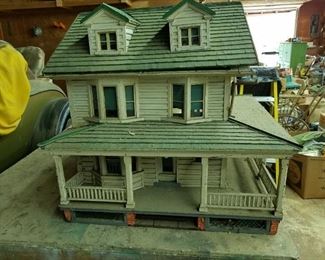 antique doll house