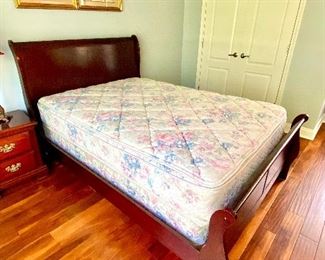 40-	Full size sleigh bed   44”H			$295