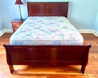 40-	Full size sleigh bed   44”H			$295