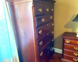 43-	Carolina tall chest handcrafted by Sumter Cabinet  45”W x 2’D x 66”H					$475