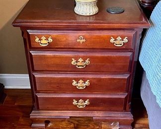 44-	Two night chests handcrafted by Sumter Cabinet 17”D x 28”L x 31”H		$395