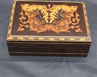 Inlay trinket box 