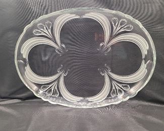 Glass platter
