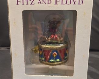 Fitz & Floyd ~
Old Fashion Xmas Drum