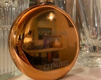 New York Fashion Week swag flask from the Glenlivet