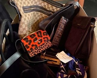 High end luxury handbags from Gucci, Emilio Pucci, Fendi St. John and plenty more 