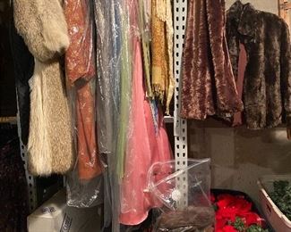 Formal dresses,  vintage clothing and accessories 