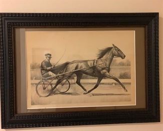 Vintage CW Anderson Framed Print Greyhound