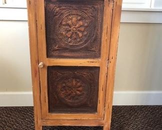 SMALL DISTRESSED CABINET