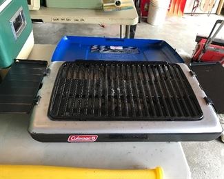 Coleman Gas Grill in case