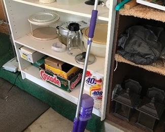 Swifter style with bottle of cleaner