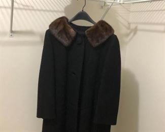 003 Vintage Fur Coat and Hat