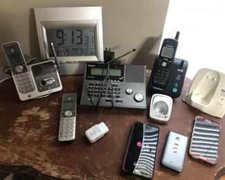 Cell Phones, House Phones, and Police Scanner