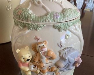 Lenox Pooh cookie jar