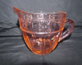 Doric Jeannette Glass 1935-1938 Milk Pitcher 5" x 5"