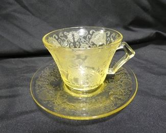 Florentine No. 2 Poppy Pattern.
6 Tea Cups
6 Saucers