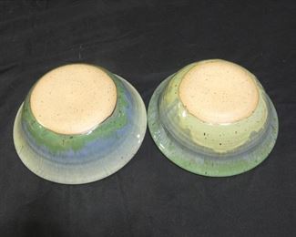 2 Handmade Pottery Bowls
2-PM-MD12 Bowls 7"
