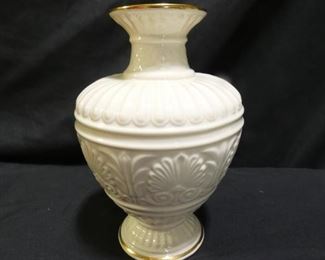  Lennox Vase Athenian Collection 8"