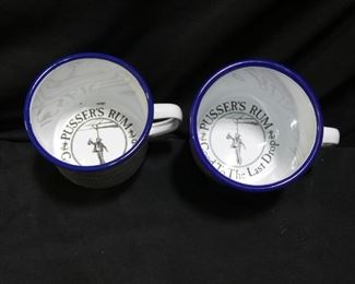 British Navy Pusser's Rum Mugs 