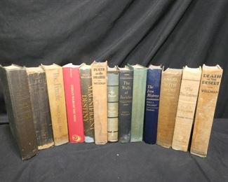 13 Paul Wellman Hard Cover Books - Novels
- 2 Iron Mistress 1951
- 2 The Chain 1949
- Jubal Troop 1939
- The Female 1953
- Indian Wars of the West 1992
- Magnificent Destiny 1962
- Death on the Prairie 1934
- 2 The Chain 1949
- The Walls of Jericho (1947 First Edition)
- Angel with Spurs 1942
- The Buck Stones 1967
- Death in the Desert 1935