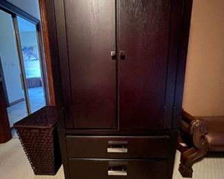 Armoire.  Excellent Condition. 70.5” tall, 37.5” wide, 24” deep. $200