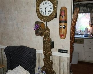 Antique wall clock