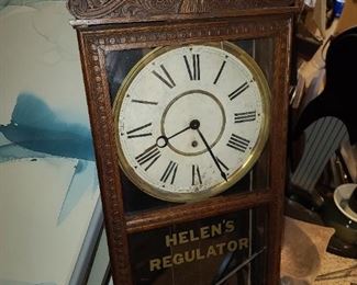 Antique wall clock