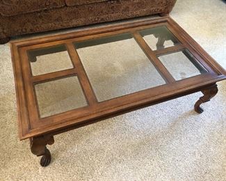Queen Anne styled coffee table