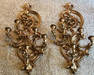Candle wall sconces