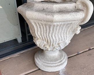 Stone Italian pots $150 for pair 
