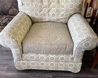 Kravet custom chair used only for staging $350