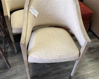 Hooker affinity dining chairs new with defects ( trim needs repair) can be repaired $300 for pair 