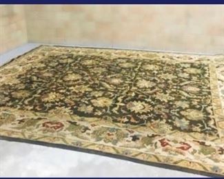 Massive handwoven Peshawar rug size 12 by 15 $750